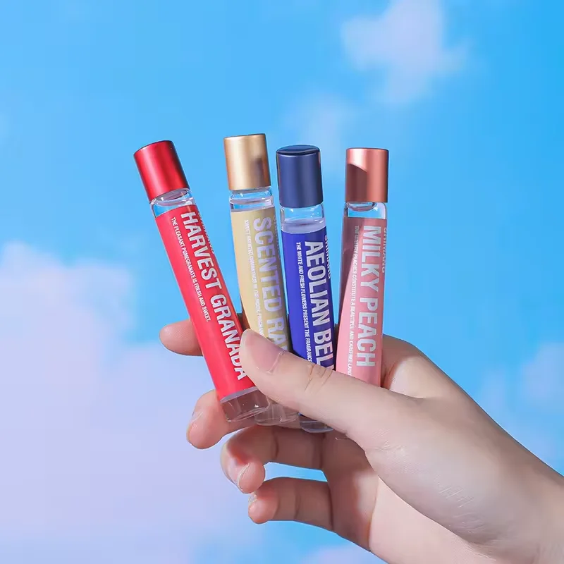 wholesale Women 10ml roll on perfume oil with packaging arabic roll on perfume