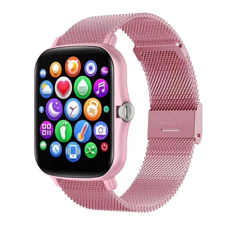 2021 New Mobile Original Smart Watch Magnetic Metal Strap Step Count Android IO Smartwatch