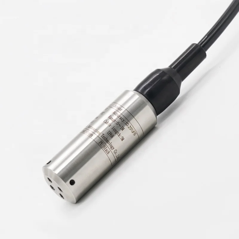 OEM 4-20mA RS485 Submerge piezoelectric water pressure sensor for transmisor de presion submergible level transmitter immersion