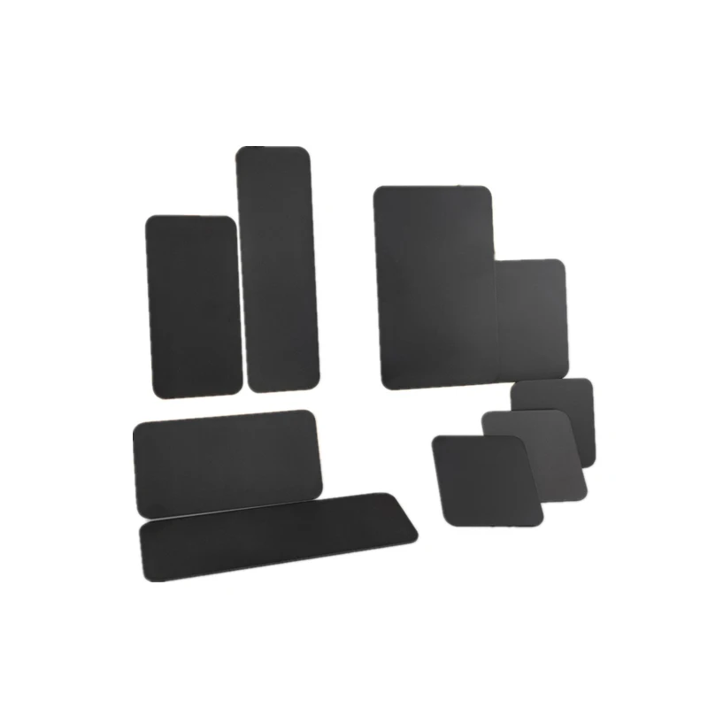 Custom Sandblasting Processing Metal Aluminum Card Professional Customization Laser Cutting Varies Color For Business