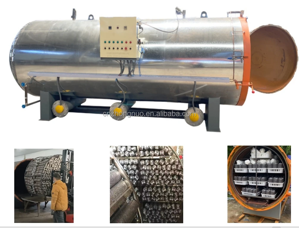 Best quality pressure vessel mushroom sterilizer pot