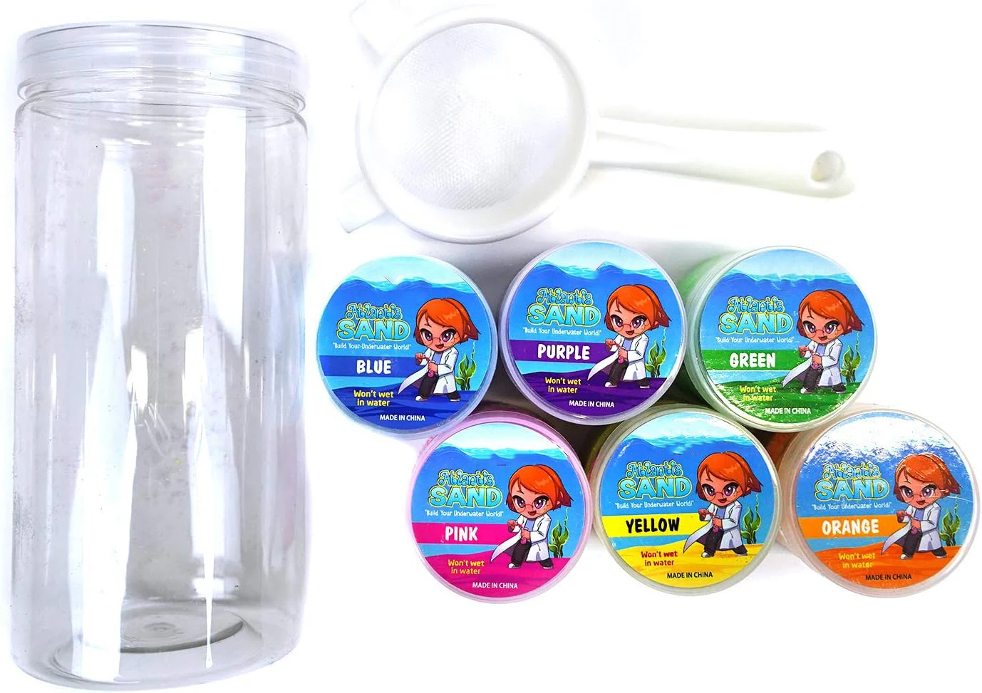 Atlantis Sand Magic Sand Box Set Magic Safe Non-toxic DIY Creative Toy Play Sand Set