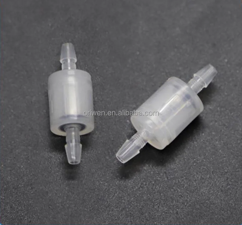 Mini Air Liquid Fluid Plastic Spring Check Valve