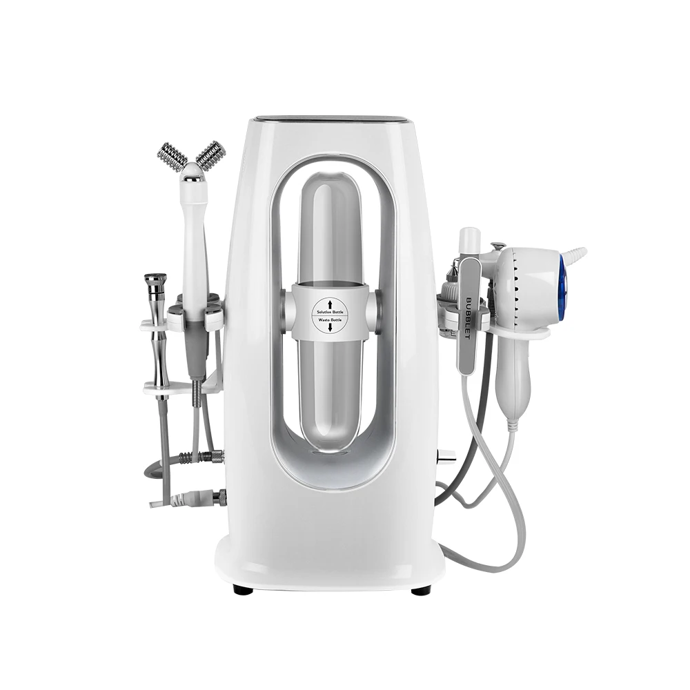 Synogal Small home use 6 in 1 EMS diamond peel microdermabrasion aqua peeling deep clean hydra peel facial machine