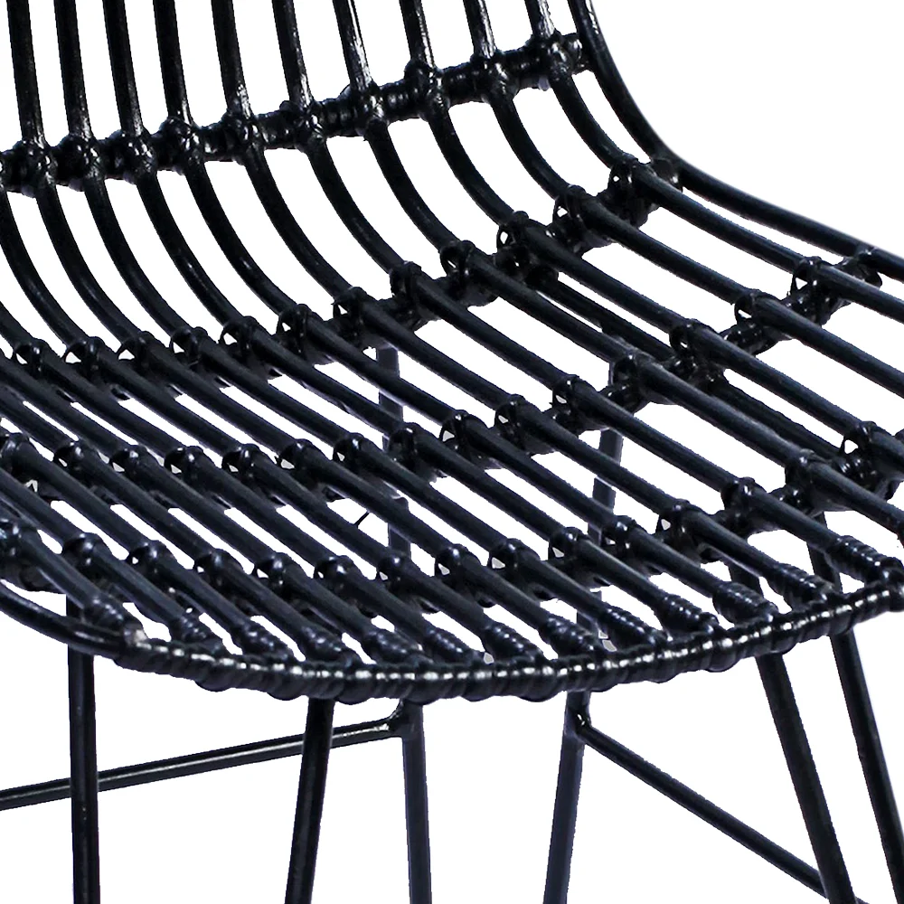 The Original Rattan Chair By Mulya Rattan Leg Frame Combination Made Of High Quality Steel And Sturdy To Sit On Ready Wholesale
