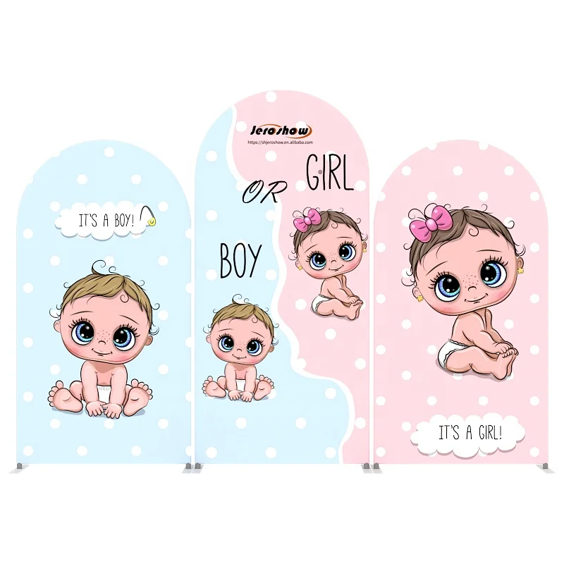 Custom Size Logo Aluminum Pipe Tension Fabric Wedding Decoration Arch Backdrop Wall Purple Balloon Arch Backdrop