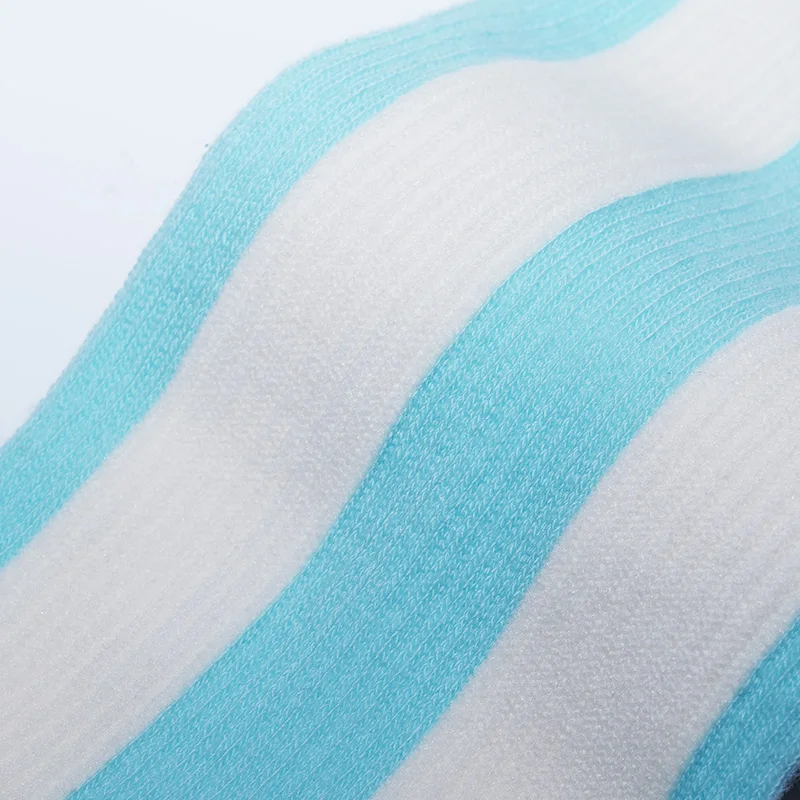 OEM service slouch socks ruffle cotton women ribbed socks