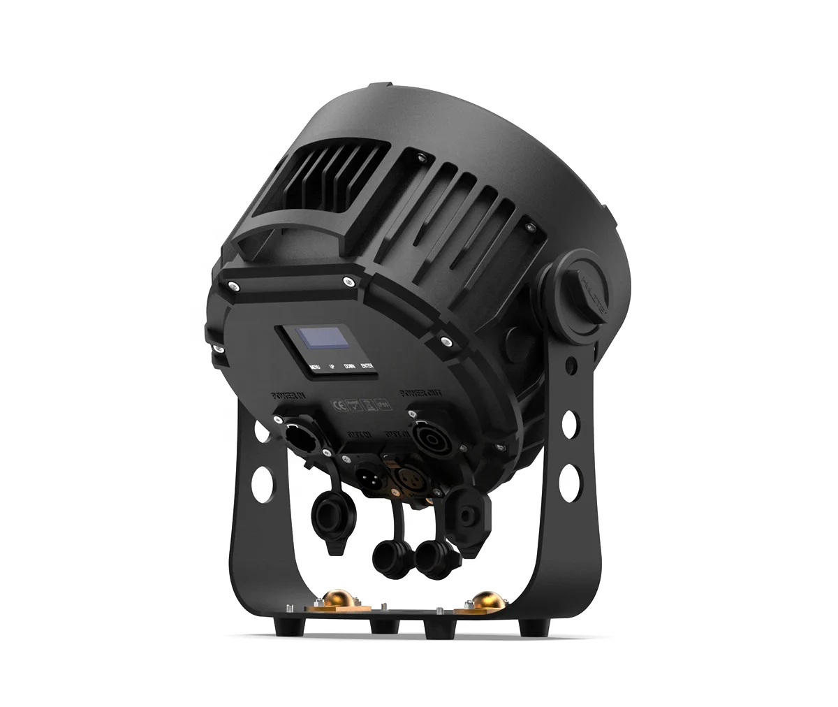 8PACK Outdoor 7*20W RGBWA+UV 6IN1 Waterproof Par light IR remote Sound Active DMX LED Slim Dj Par with OLED touch display