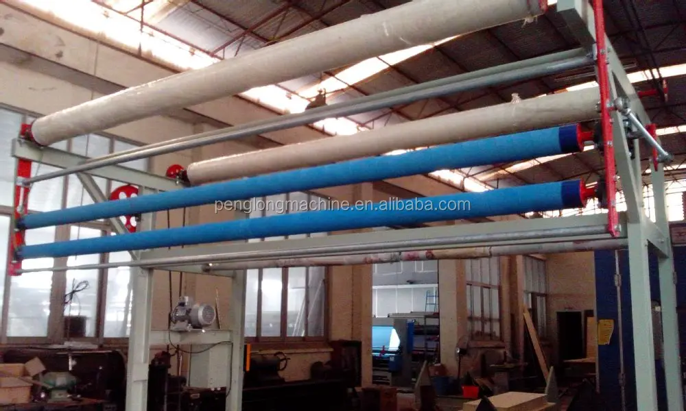 Fabric Falling machine for tensionless fabric