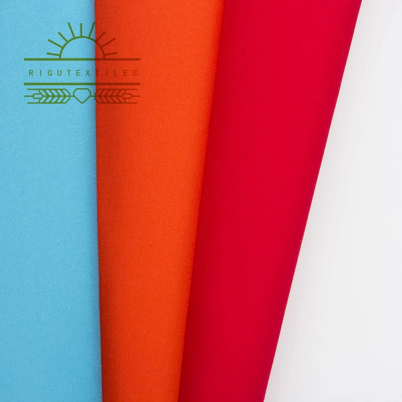 RIGU TextilesFactory Direct Sale work suit fabric cvc T/C 65/35 21*16 128*60 twill polyester cotton fabric for uniforms