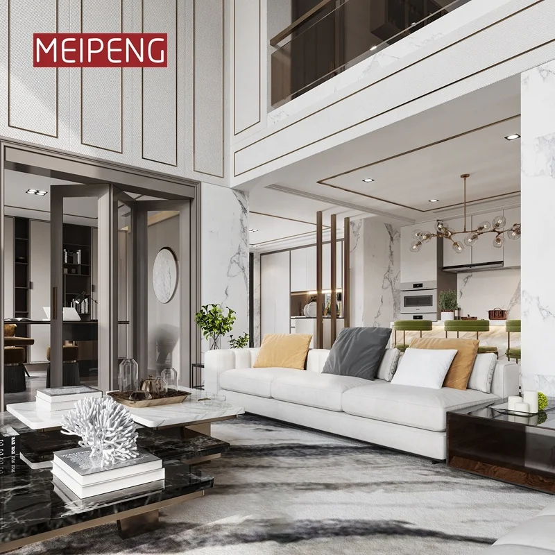 Interior Design Services Architecture Home Design  3D Rendering  Service For Contemporary Luxury Modern Villa Home Office