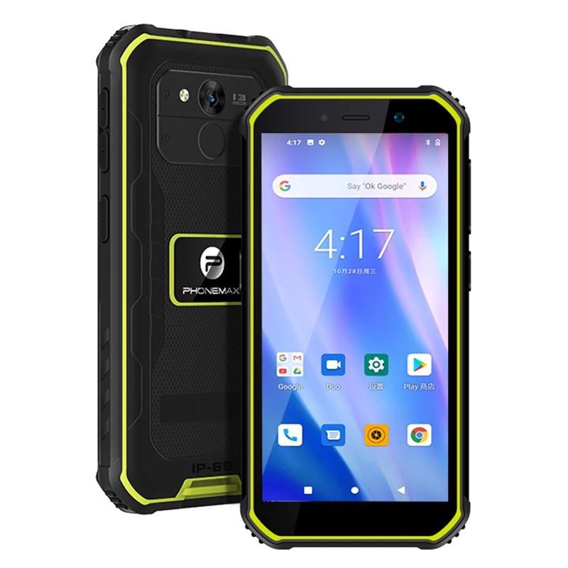 Phonemax newest factory wholesale waterproof telephon portabl android 10 telefone telefon