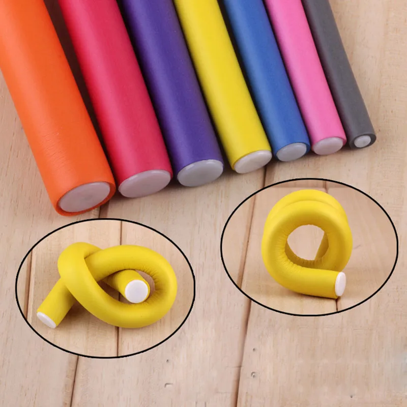 Щипцы для завивки волос Flexi rods мягкие Bendy длинные ролики пенопластовые