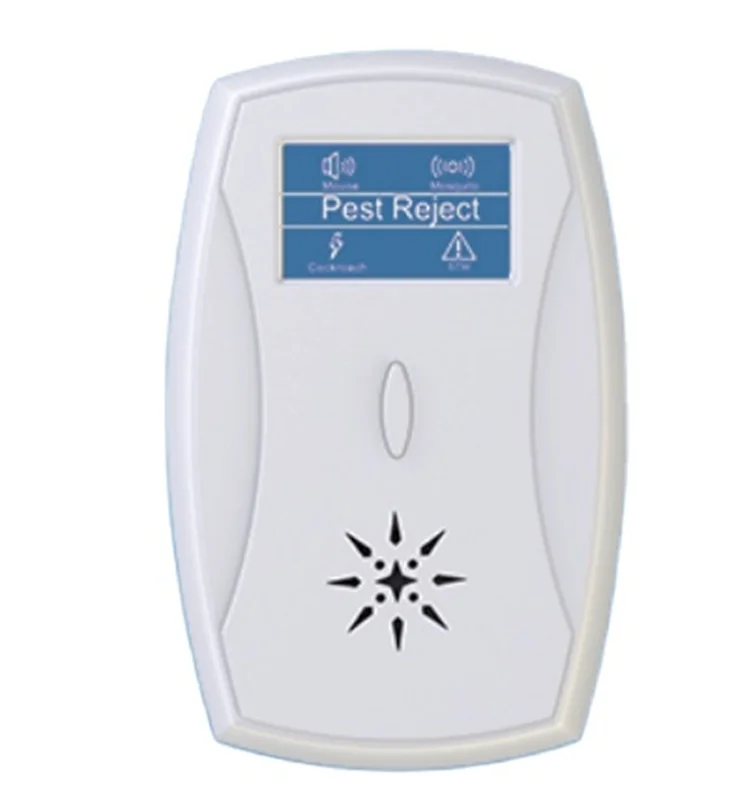 Latest Ultrasonic Pest Repeller Electronic Mosquito Pest Control with LCD Display Mouse Flies Pest Repeller Ultrasonic