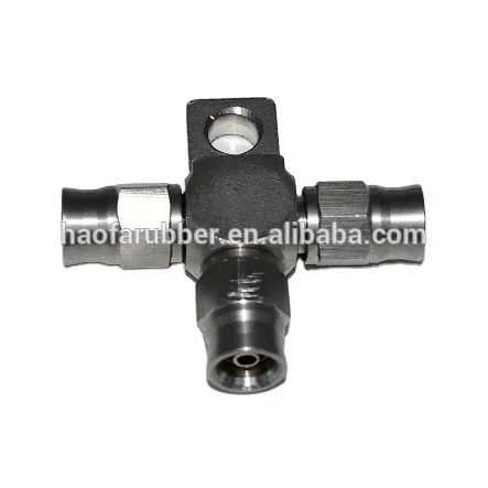 Auto and Motorcycle Stainless Steel PTFE Hose Brake AN3 Banjo Fitting