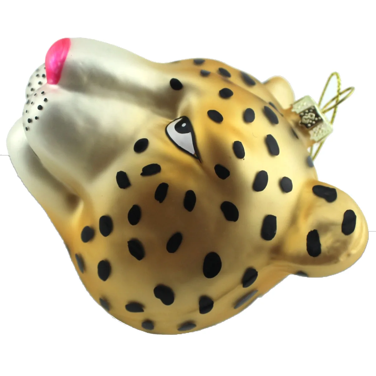 
Factory Custom High Quality Glass Xmas Ornament Animal Hanging For Christmas Tree Decor 