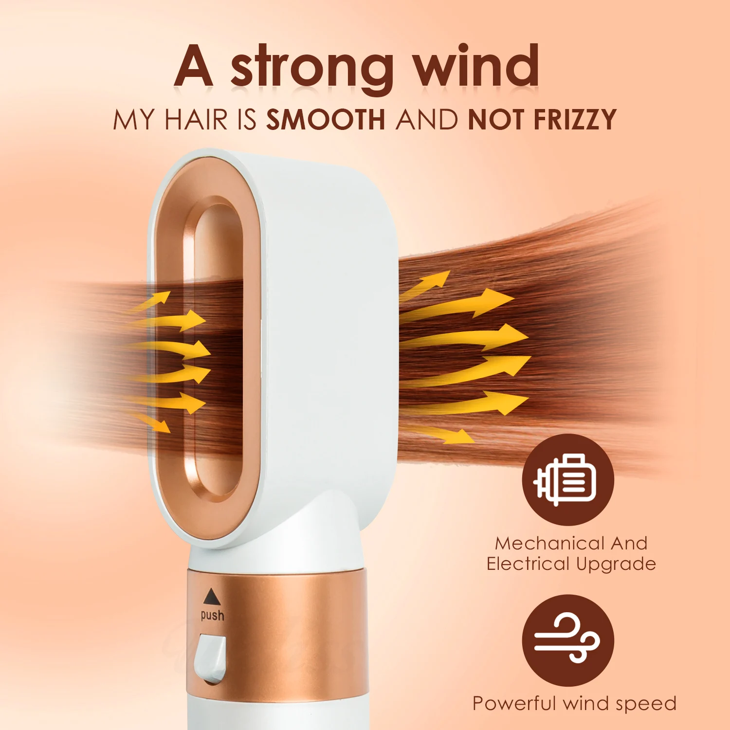 New 5 In 1 Hair Styler Electric Hair Dryer Brush Professional Complete Styler One Step 5 In 1 Hot Air Brush Wrap Styler