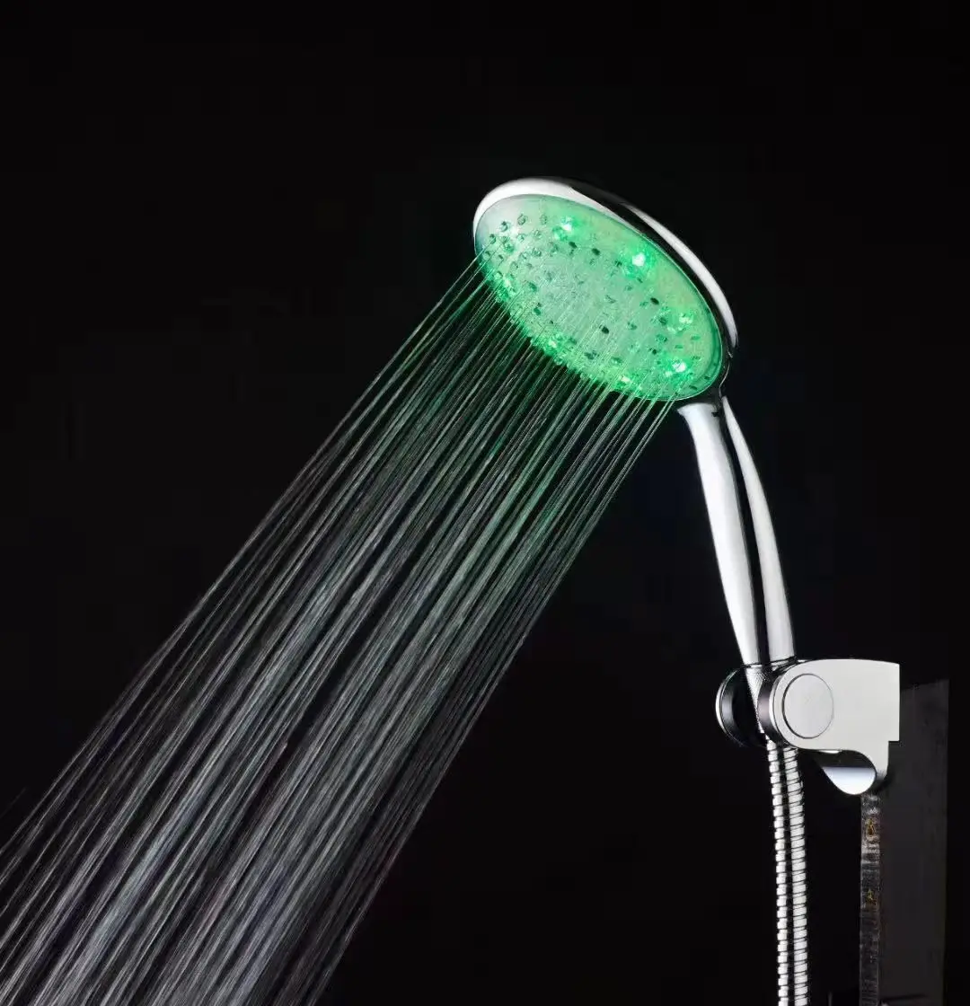 
Special Hot Selling Temperature Sensing Color Changing Led Light Shower Head Multi Function Led Shower Head 