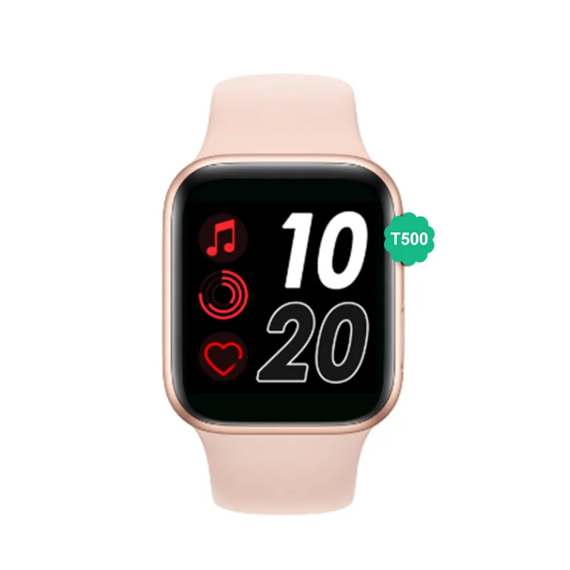 Hot Selling BT P67 Waterproof Health Blood Pressure Heart Rate Trace Answer Call Android Alloy Smartwatch watch T500