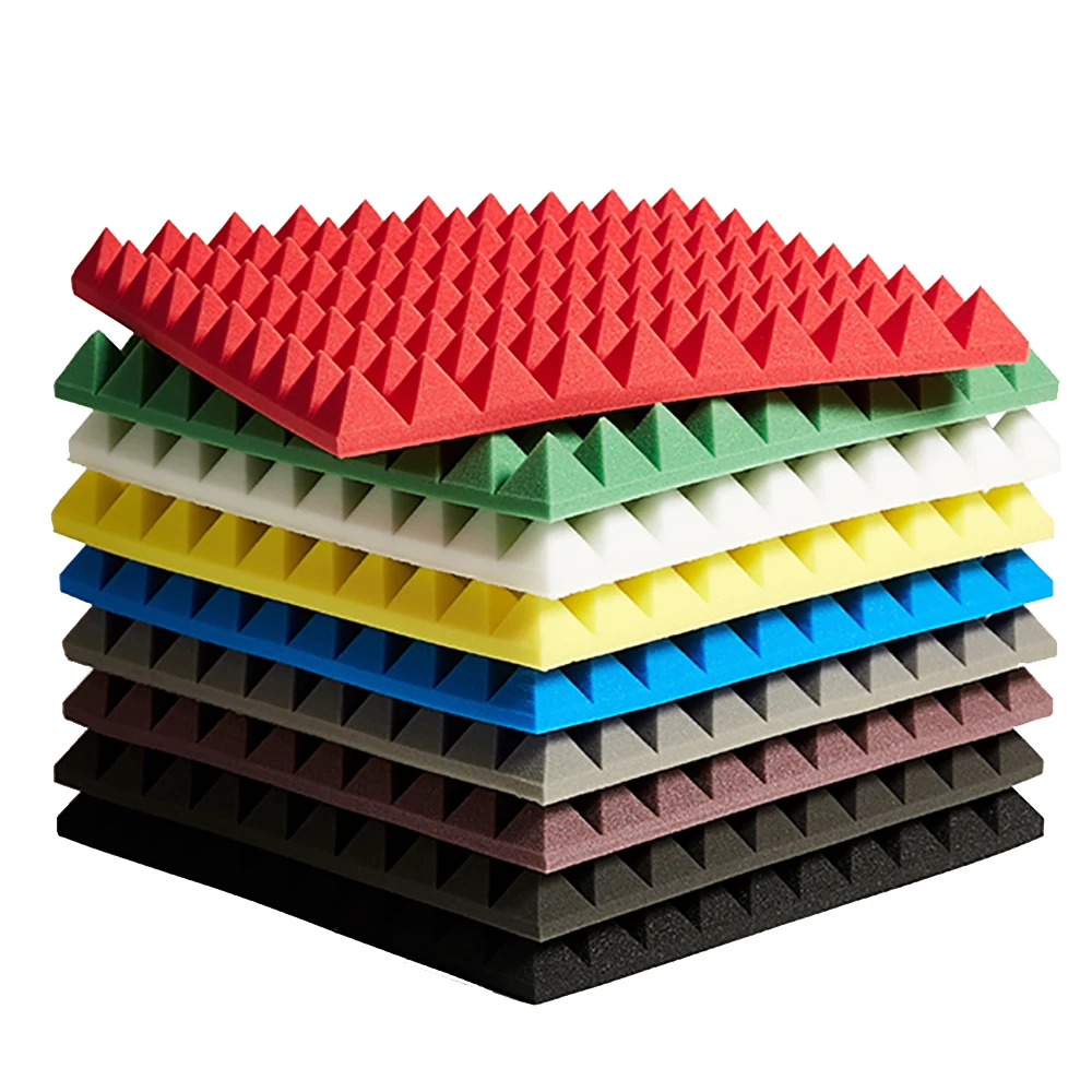 Заводская розетка огнестойкая звукоувлажняющая пенопластовая панель в форме пирамиды для акустической плитки KTV