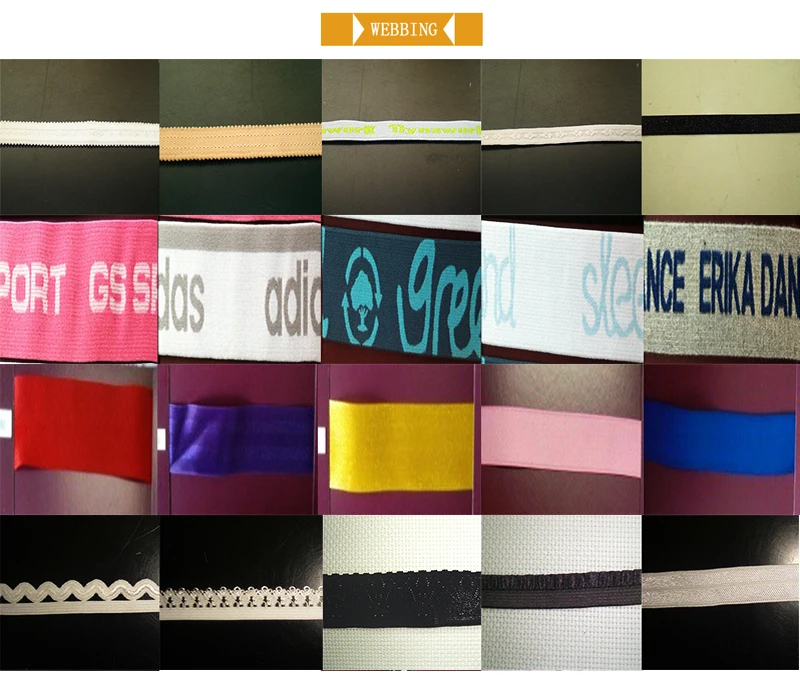TUTON Customer Multicolor Silicon Printed Sustainable Polyester Elastic Band For Underwear Sportswear