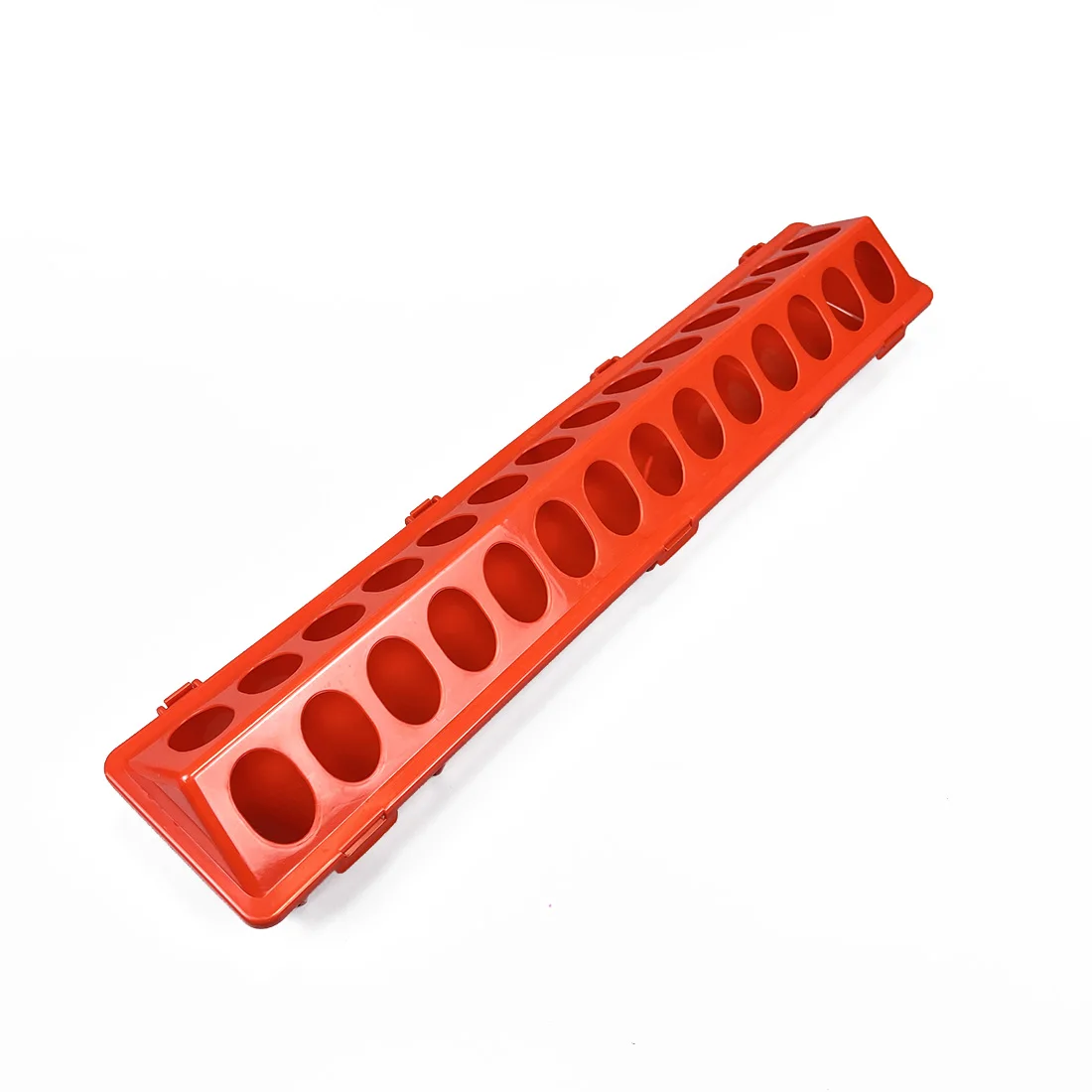 Portable Injection PP Plastic Chick Feeding Trough Chicken Feed Tray Animal Feeder for Chickens