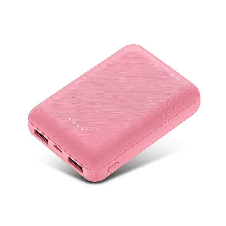 Mini Power Bank 10000mah Portable Battery Usb Powerbank 10000 Mah Credit Card Size Battery Mobile Power Banks