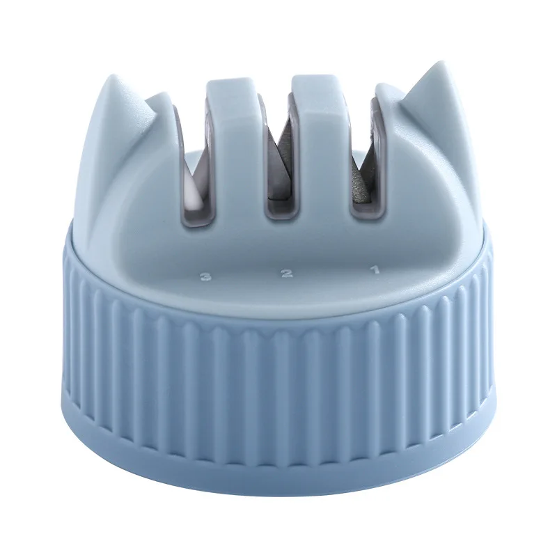 Multifunction Portable Mini Knife Sharpener Tungsten Diamond Sharpener Tool kitchen gadgets 3-section Handheld knife sharpener