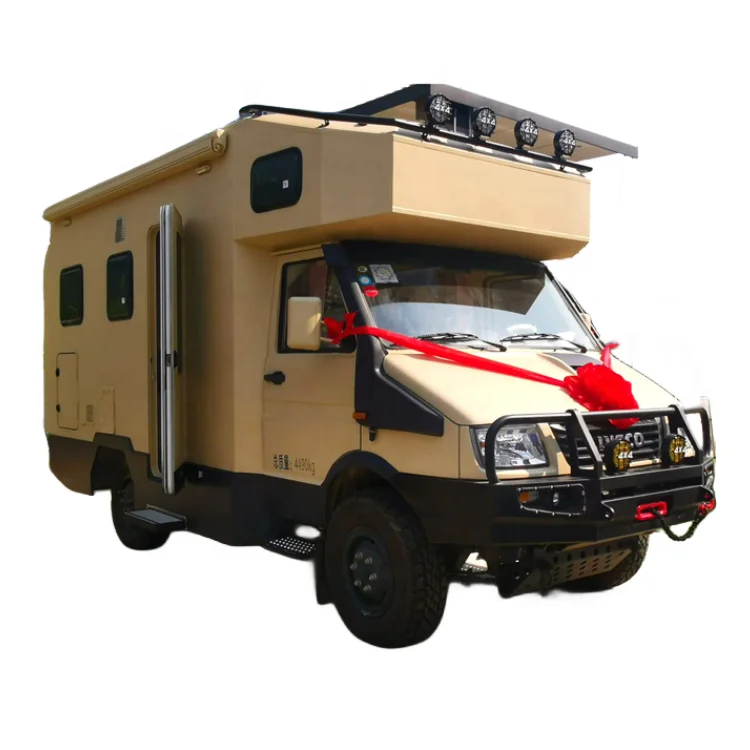 Заводская поставка 4x4 внедорожный мини роскошный дом на колесах RV для