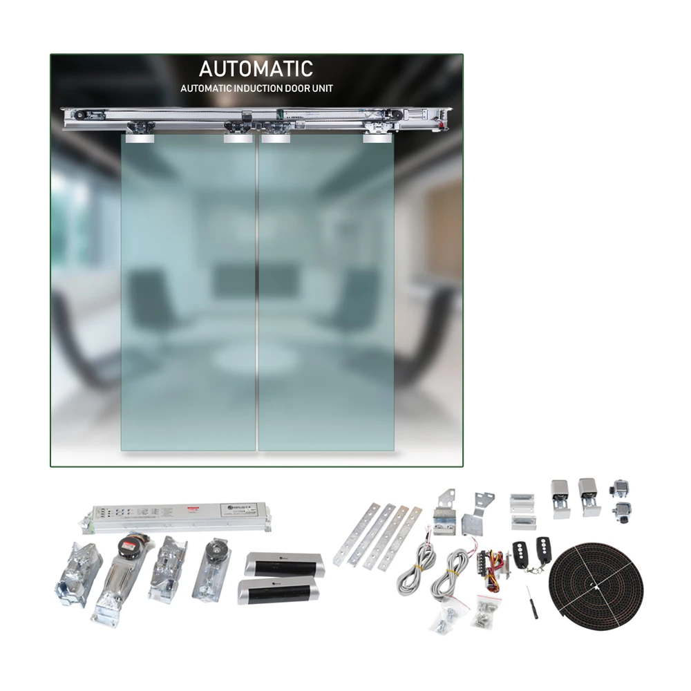 Автоматические операторы стеклянная раздвижная дверь автоматическое управление открыванием автоматическая