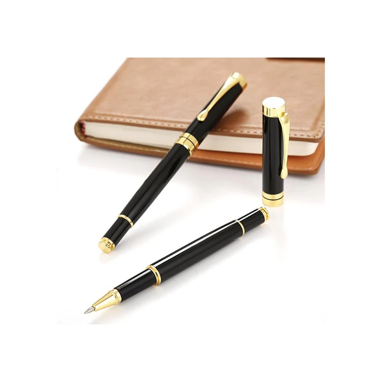 Custom Design Smooth Ballpoint Needle Tip Pens Retractable Mini Slim Ballpoint Pen