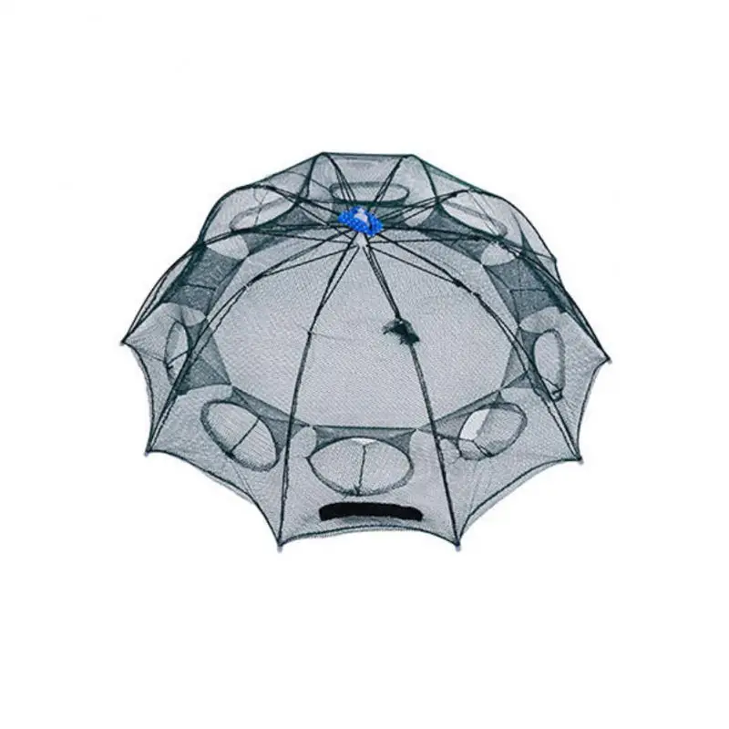 4/6/8/10/12/16/24 Holes Automatic Fishing Shrimp Trap Fishing Net Fish Shrimp Minnow Crab Baits Cast Mesh Trap