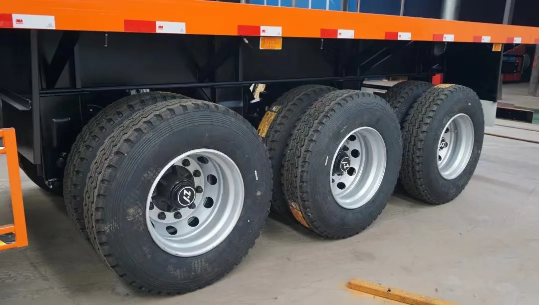 Wholesale Hot Style Used 3 Axle Flat Top Bed Truck Trailer Flatbed Semi Trailer