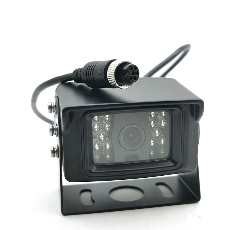 5MP 2MP 4MP 6Pin Aviation Motion Detection Night Vision Waterproof IP66 HD Rear View IR CCTV IP Camera Car Mining Vehicle Fleet