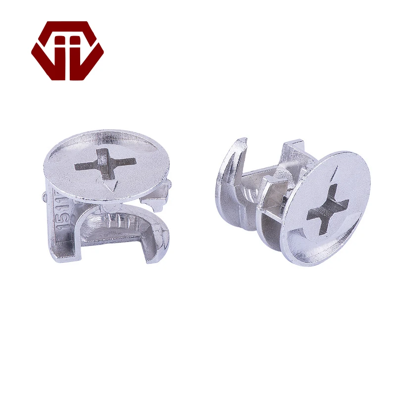 Mini Fix Cam Eccentric Connecting Fitting Dowel Nut Fitting Eccentric Wheel For Furniture