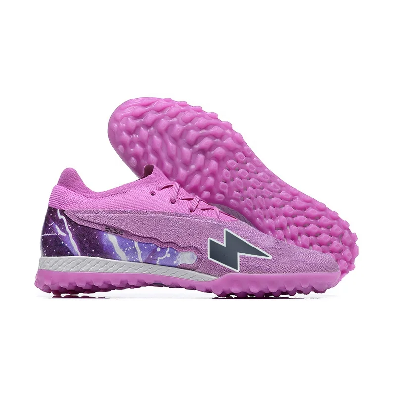 Low Cut botines MD soccer boots  futbol Phanto Gripknit pupillos de futbol Purple pupillos de futbol Soccer Shoes
