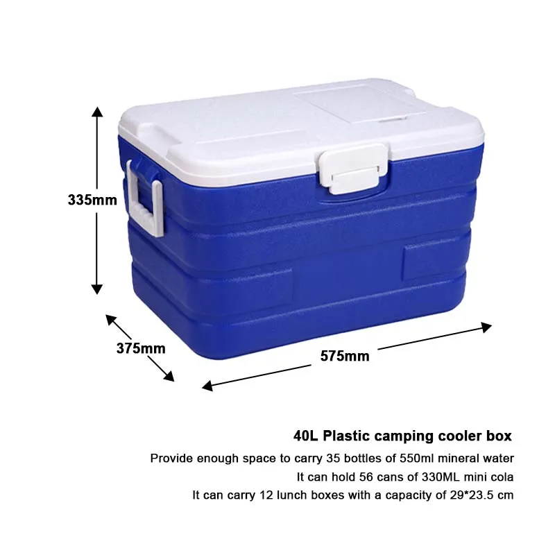 New Design 4 in 1 cooler  90L 40L 10L 2L thermal insulated large food fresh outdoor portable cooler combos set