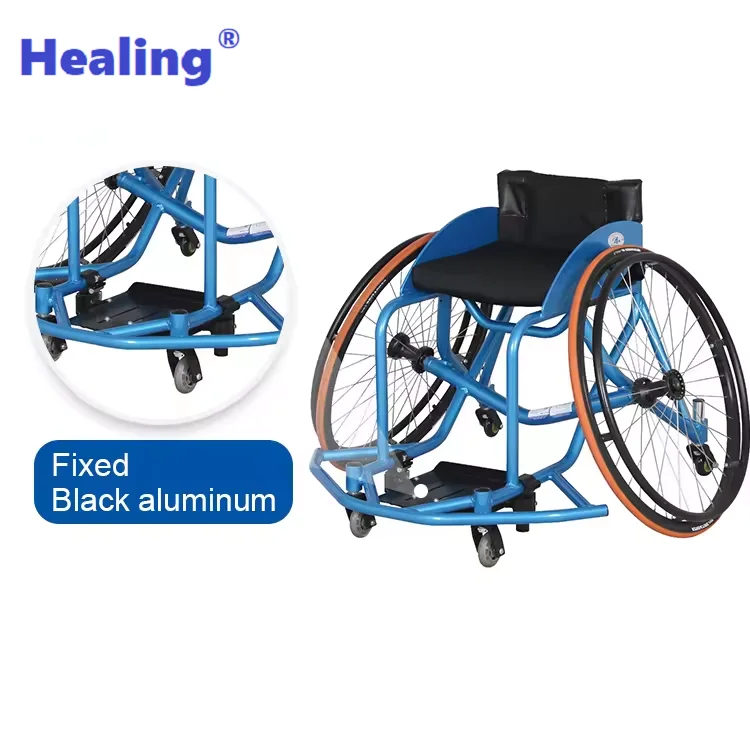 Hot Selling  Easy to Use and Durable aluminum manual sport wheel chair sport wheelchair basketball chairs