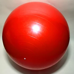 45cm PVC Yoga GYM Ball Inflatable Gymnastics Exercise Yoga Ball With Custom Logo Pilates Fitess Balls