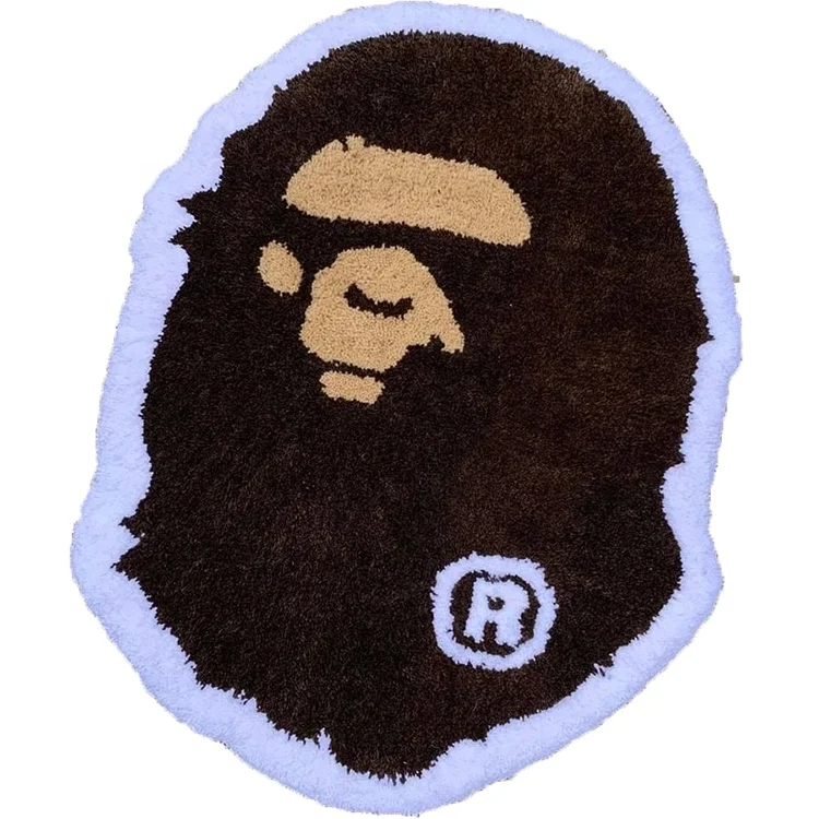 Высокое качество индивидуальная форма все цвета ворсовый печатный ковер