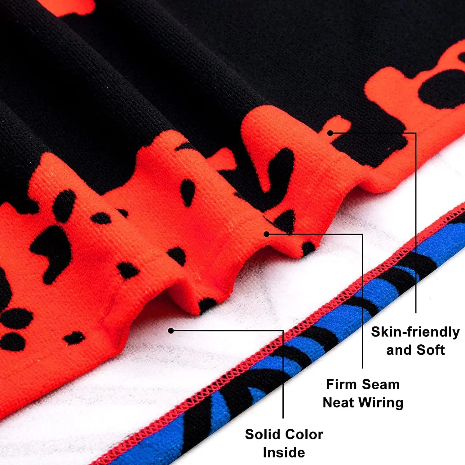 Customize Microfiber Beach Towel Sand Free Towels Travel Swim Pool Yoga Gym Camping Beach Essentials Accessories Vacation Gift