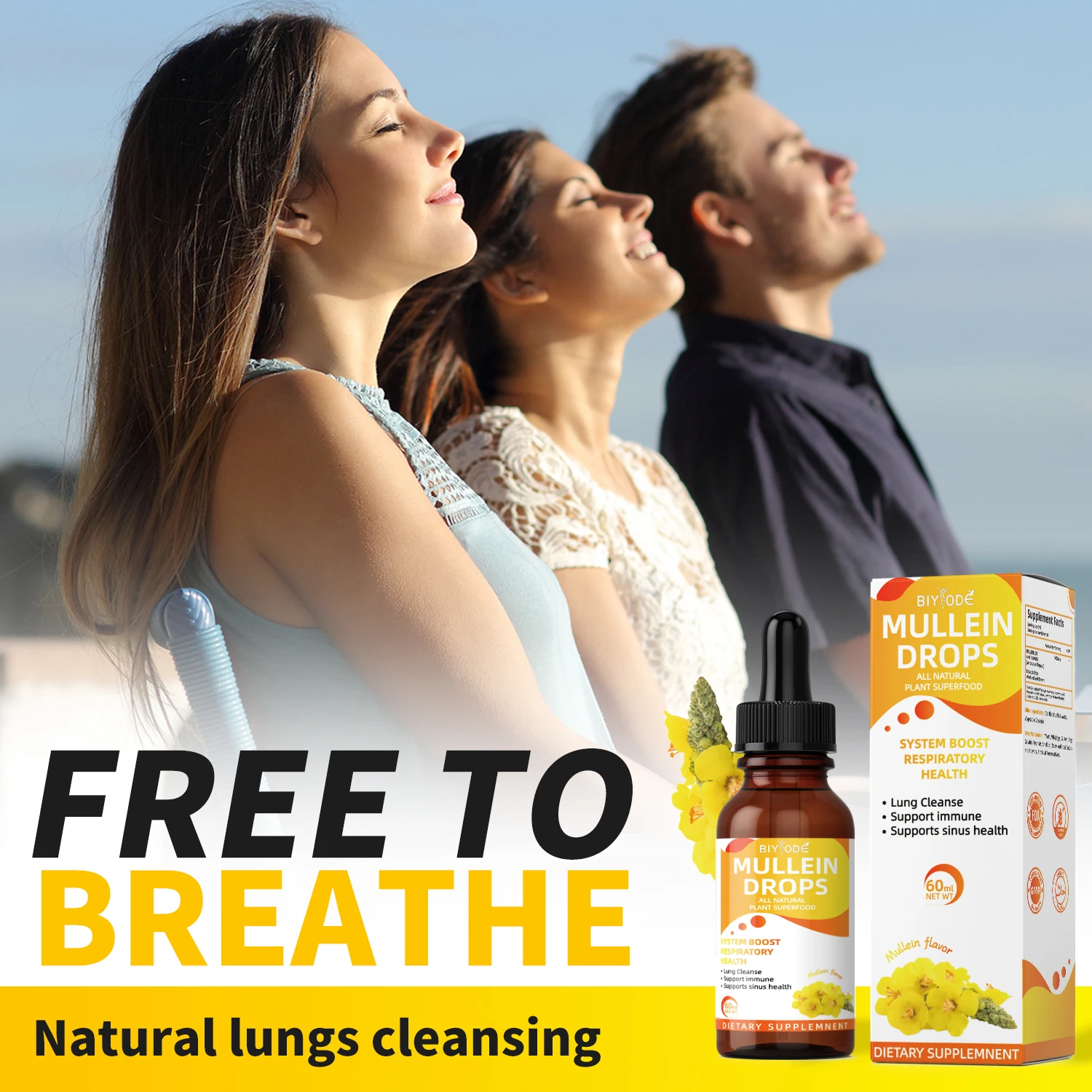 Mullein Leaf Extract Drops