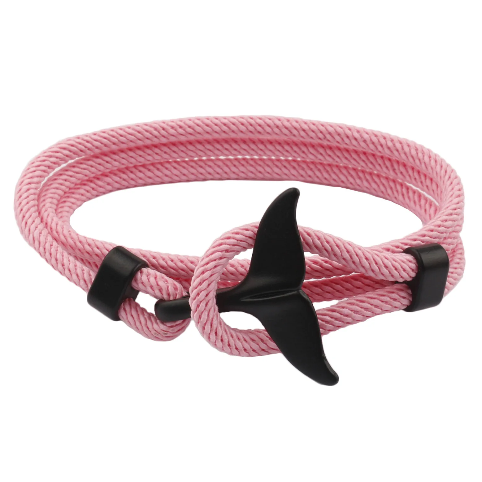Nylon Red String Marine Collection Anchor Style Tail Lucky Bracelet Adjustable Cord Milan Rope Couple Bracelets Bangles