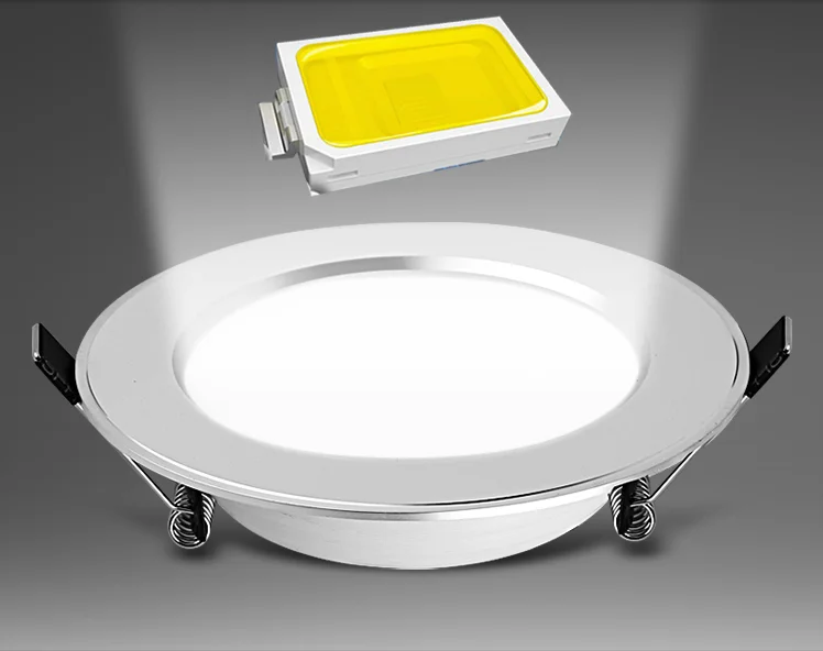 Dc ultra-thin integrated 12V 24Vled 7W downlight low voltage ship garage equipment ceiling embedded hole light