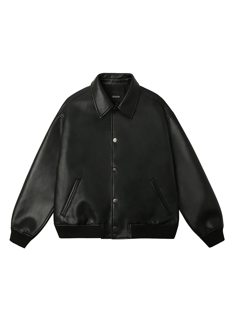 Custom Logo Spring Jackets Unisex Wholesale Fashion Women Pu Leather Jacket