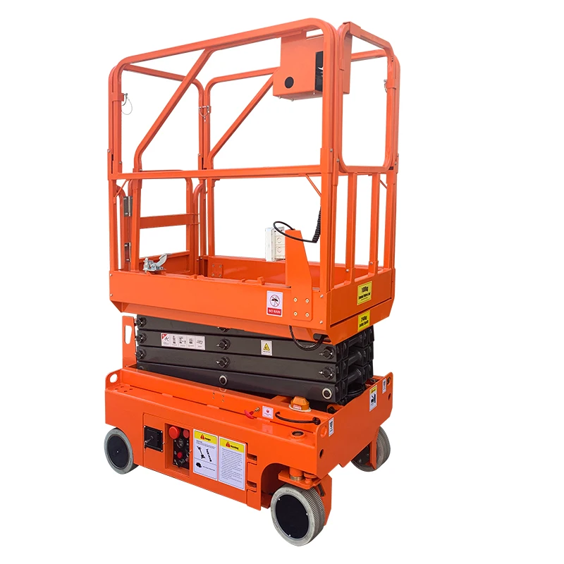 High Quality Hydraulic Scissor Lift Car Double Underground Platform