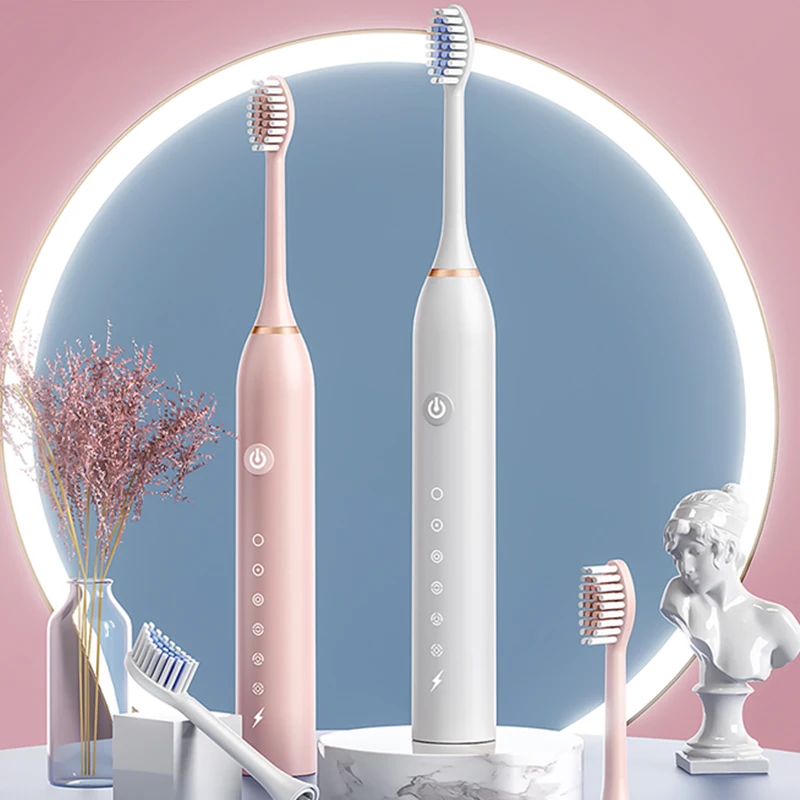 Wholesale Quality Adult Tooth Brush Atomatic Whitening Rechargeable Customized Sonic Electric Toothbrush with LED