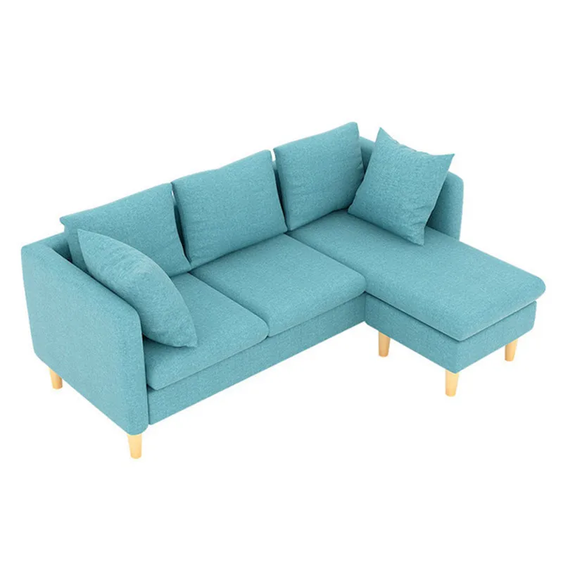 Sofa Living Room Furniture Choose Multiple Colors for Office 2021 Hot Sale Three People Sofa Set and Washable 3-seat Modern