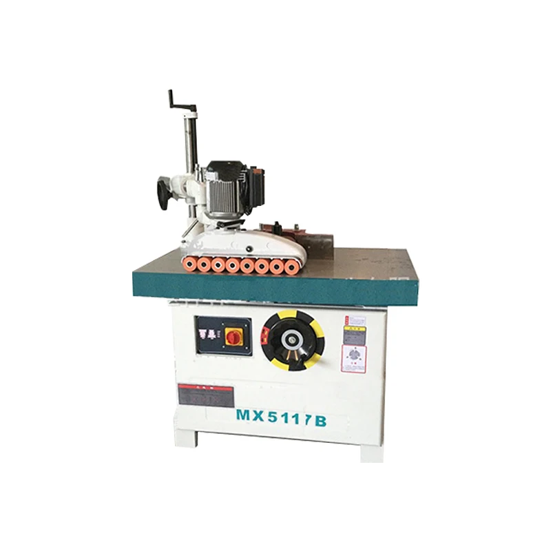 2022 Professional Wood Milling Moulding Fixed Shaft Single Sliding Table Tilt Woodworking Spindle Moulder Shaper