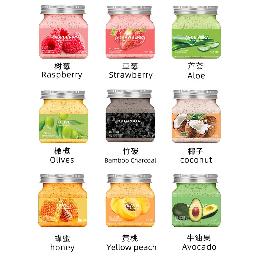 vegan and cruelty free body scrub unicorn watermelon tea tree sugar scrub strawberry french toast foaming sugar scrub